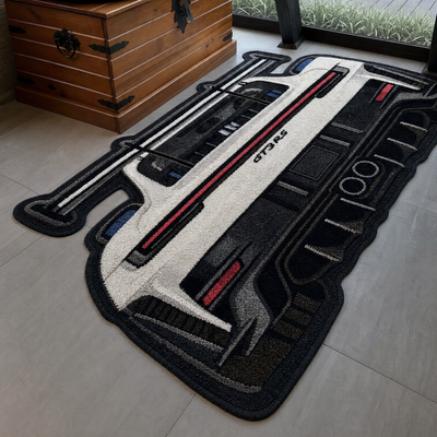 Track Legend Tufted Wool Rug | Motorsport Collection — MAVIC GLOBAL